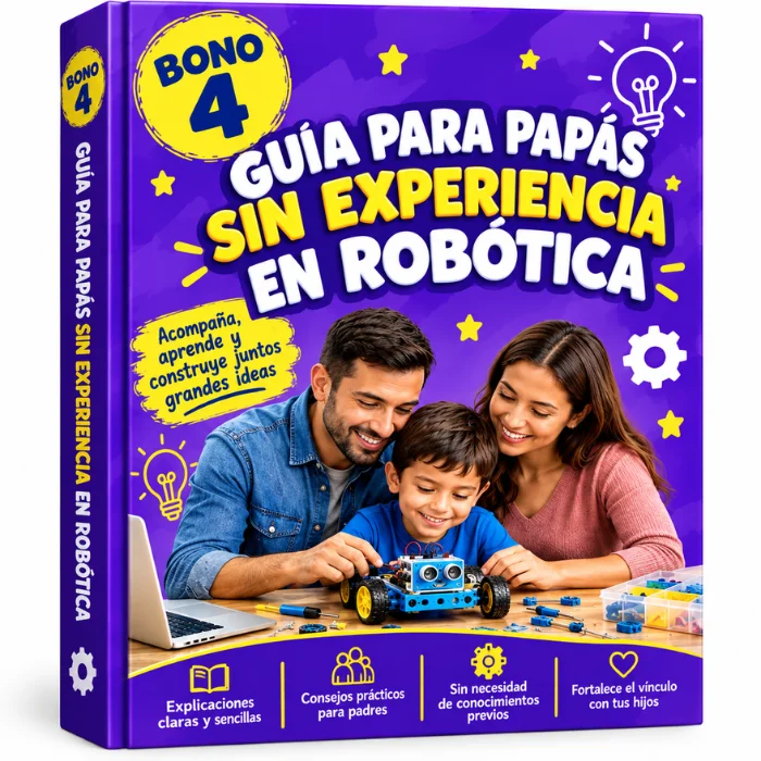 Guía ilustrada para padres sobre circuitos y robótica básica